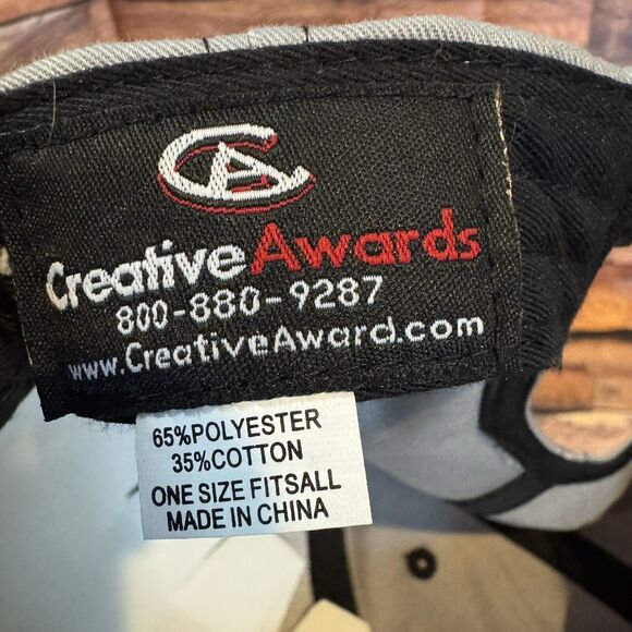 Hurst Farm Supply HFS Hat Cap Grey Adjustable Strap Back Farm Equipment Texas Ag - Picture 7 of 7